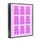 Stupell Industries Purple Ombre Candy Bears Framed Giclee Wall Art Design by House of Lulu